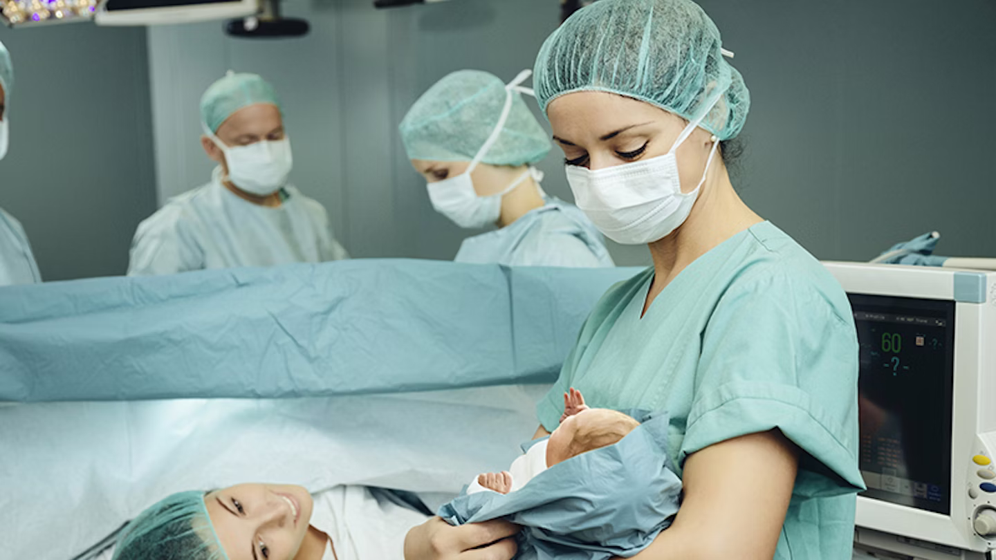 Planned Caesarean in London